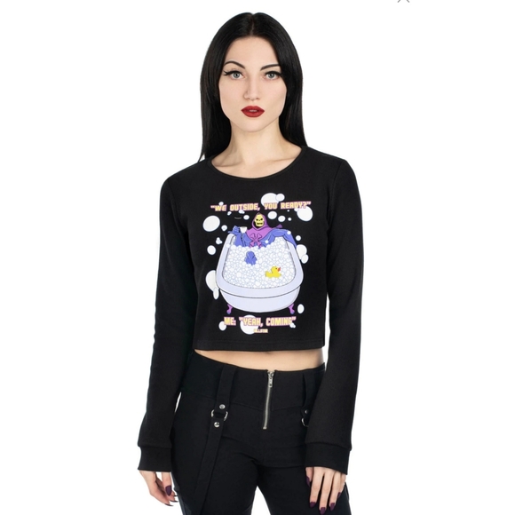 Killstar Skeletor Chillax Thermal NWT - Picture 2 of 5